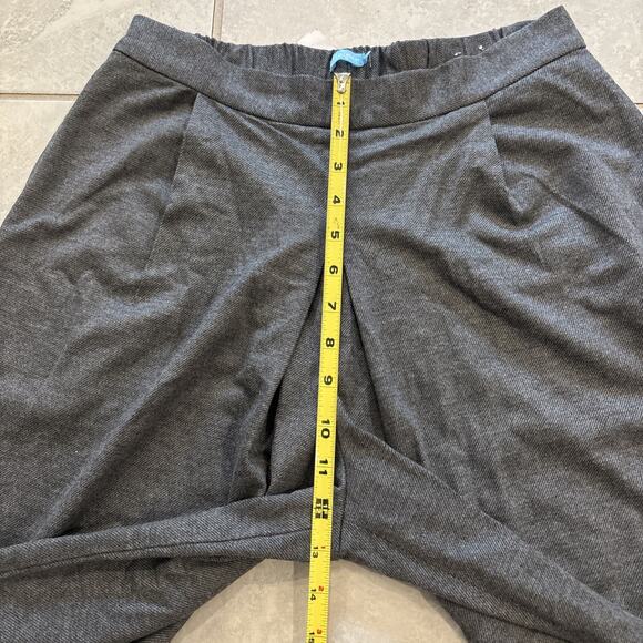 NWT J. McLaughlin Renee Wide Leg Pleated Pant Gray Stretch Wool Blend Size M - Picture 8 of 10